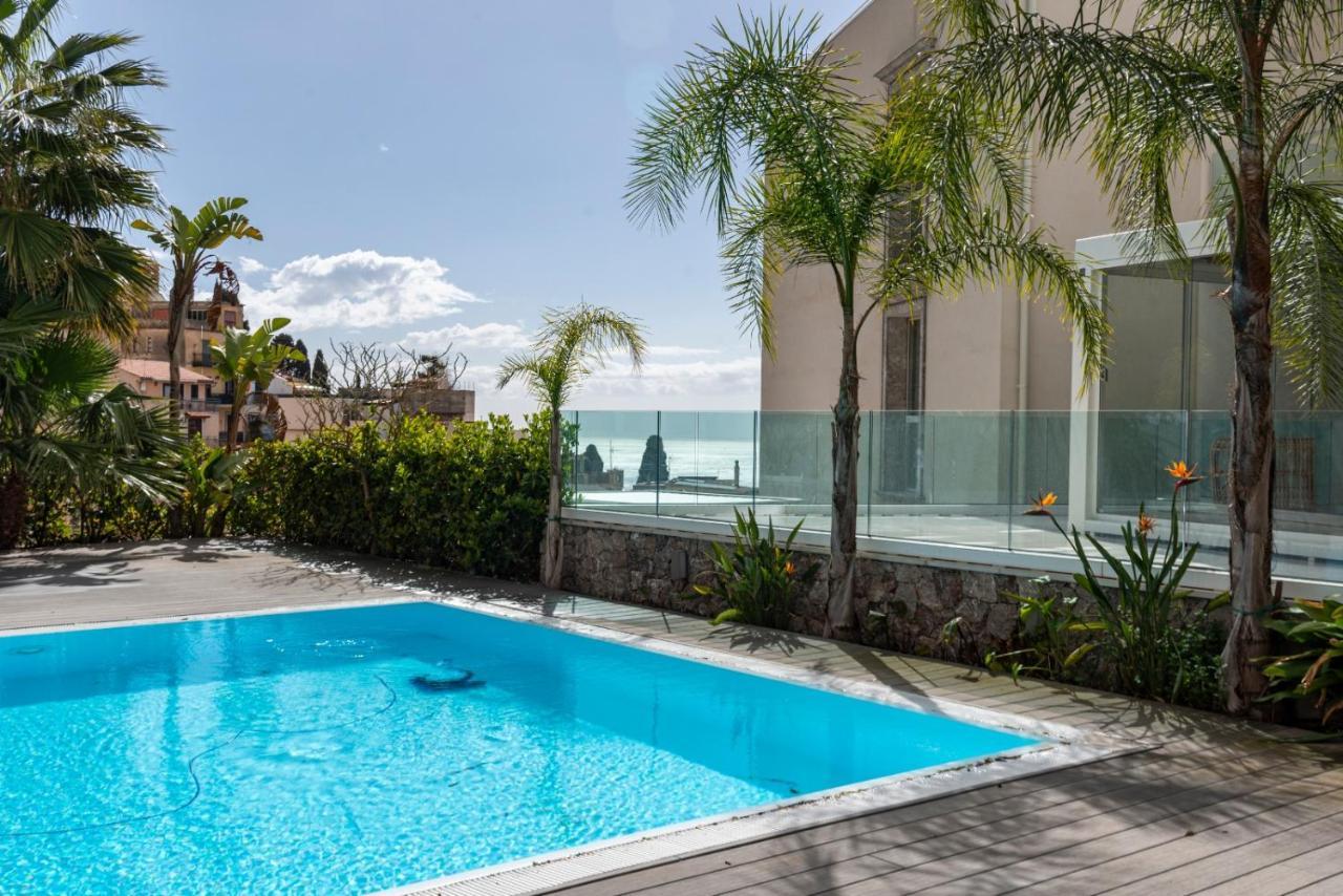 Apartamento Minerva Luxury Town Center , Pool And Parking Taormina Exterior foto