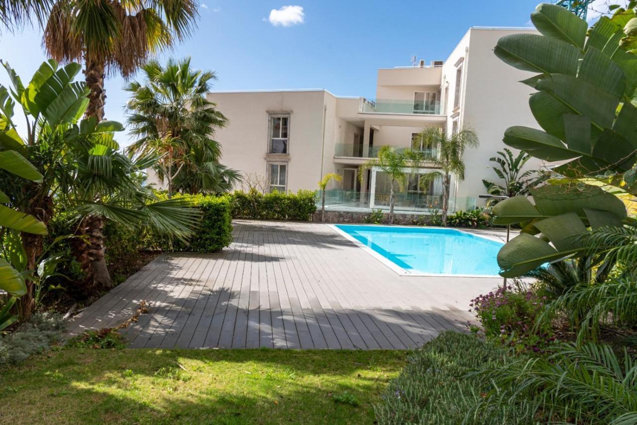 Apartamento Minerva Luxury Town Center , Pool And Parking Taormina Exterior foto