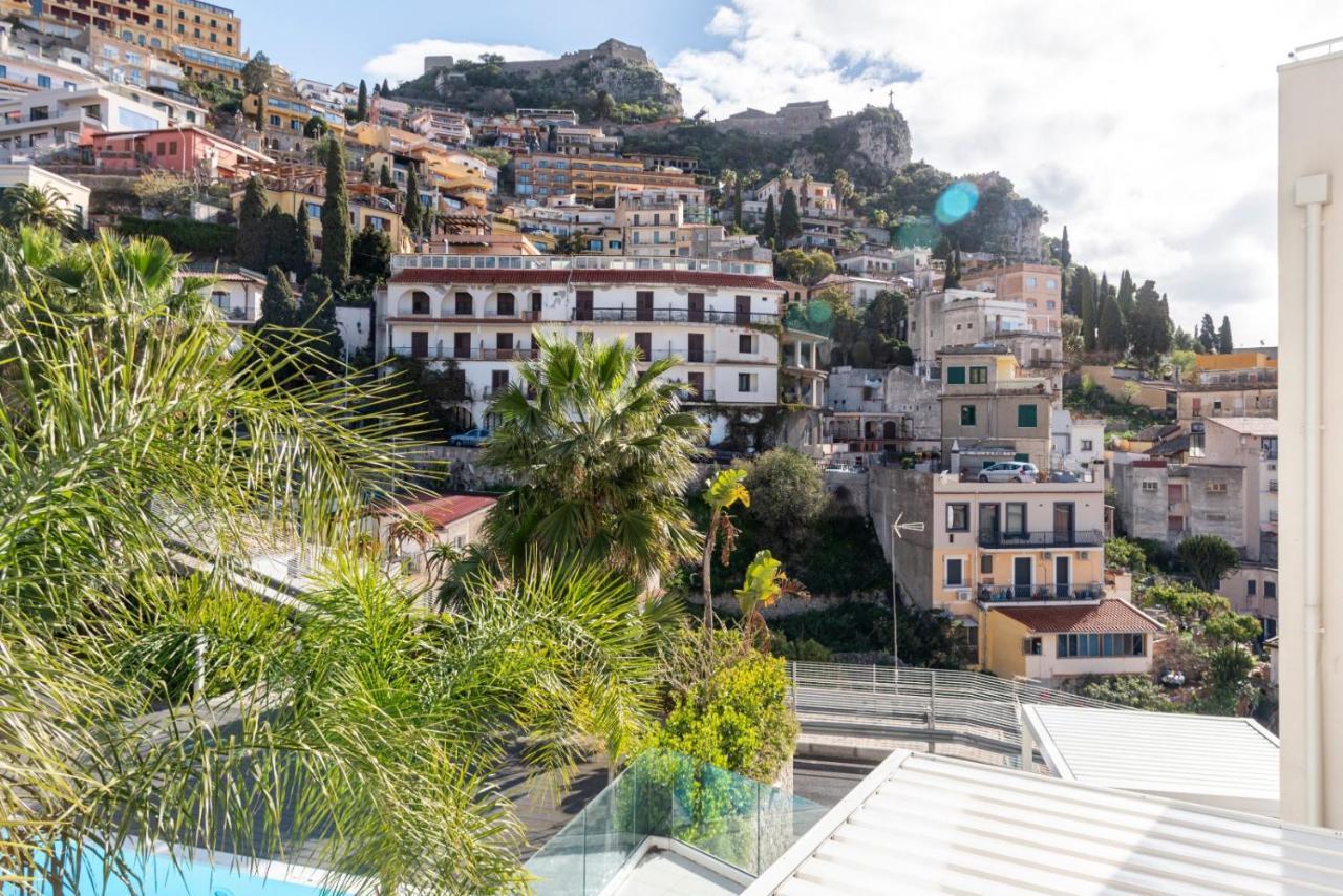 Apartamento Minerva Luxury Town Center , Pool And Parking Taormina Exterior foto